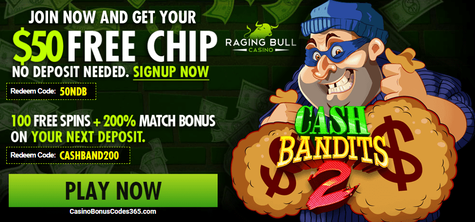 Raging bull casino 200 no deposit bonus codes 2020